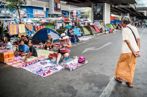 protesta contro il governo Thailandese